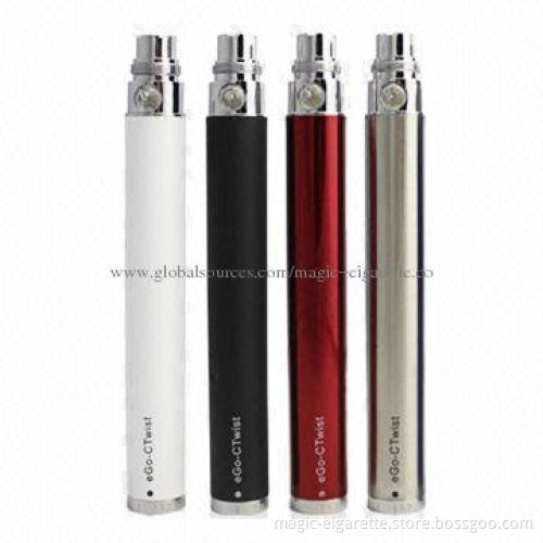 EGO C twist surpass e cigarette, with 650/900/1100/1300mAh ego twist battery from Purlife